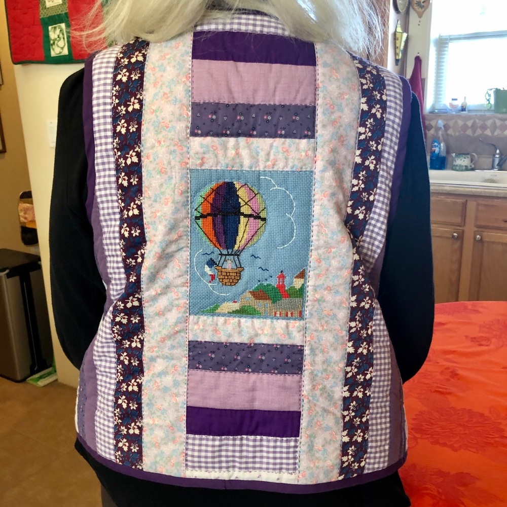 Vintage Hand Quilted Vest